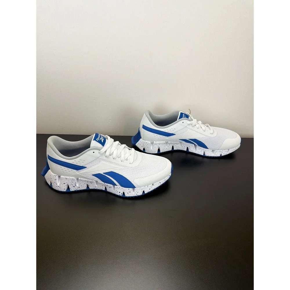 Reebok Zig Dynamica 2 CL Sneakers‎ White Vector Blue Comfort Footbed Ortholite